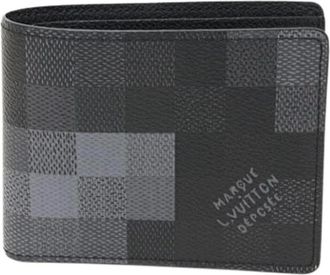 Louis Vuitton Pre-owned Bill Wallet (Bi-fold) - Dames - Vintage Accessoires - Zwart - ONE Size - Leer - Vintage