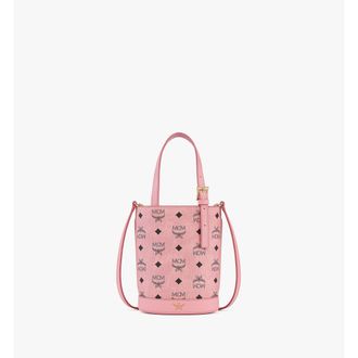 MCM Aren Bucket Tote in Visetos