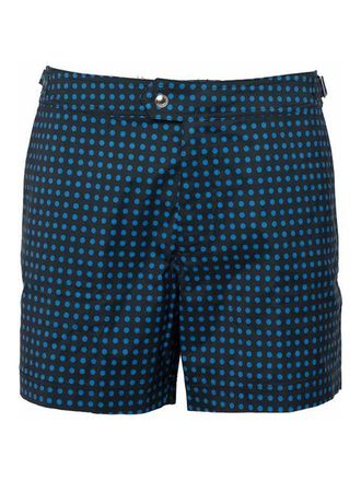 Tom Ford Blue Nylon Swim Shorts