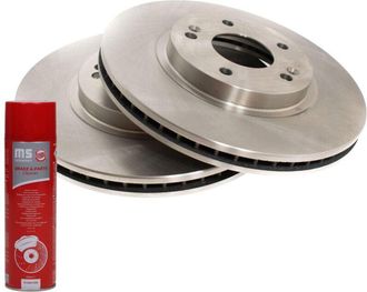 OEM Discos De Freno ms 2 Uds. Delanteros Izquierdo/derecho Hyundai Santa F&eacute; I 2.0-2.7 02.01-03.06[t153] 24012601271-set-m