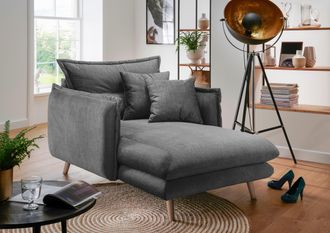 Inosign Loveseat »Lazio« moderner Sessel mit einer bequemen Polsterung, 2 Stk. Zierkissen