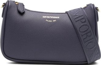 Emporio Armani Borsa a spalla con logo - Viola