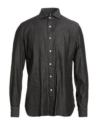 LUIGI BORRELLI NAPOLI TOPWEAR - Denim shirts on YOOX.COM