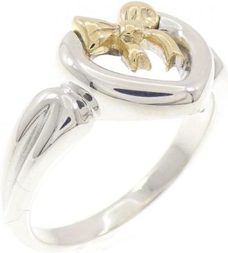 Tiffany & Co. Yellow Gold (18K) Silver 925 Band Ring (Pre-Owned)