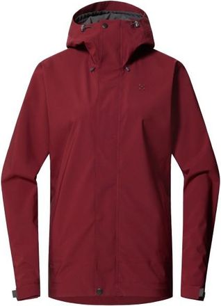 Hagl&ouml;fs Breeze Proof Jacket Regenjacke f&uuml;r Damen | rot
