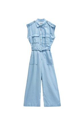 Salsa Overall SALSA Salsa Jeans Overall Lightdenim, Damen, Gr. XS, L&auml;nge 28, blau, Obermaterial: 100% Lyocell CLY., Overalls Overall