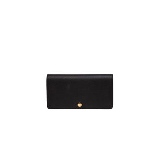 Burberry Leren Continental-portemonnee - Dames - Accessoires - Zwart - Maat: ONE Size Leer