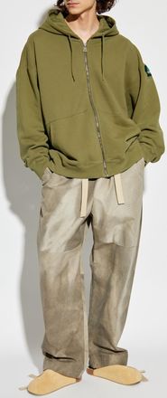 adidas Hoodie, Mens, Green