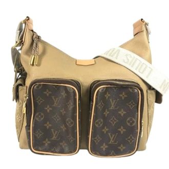 Louis Vuitton Pre-owned Monogram Canvas Shoulder Bag - unisex - Louis Vuitton Vintage - Vintage Shoulder Bags - Beige - ONE SIZE - Pre-owned