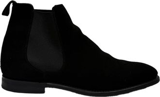 Churchs Chelsea Ankle Boots in Black Suede