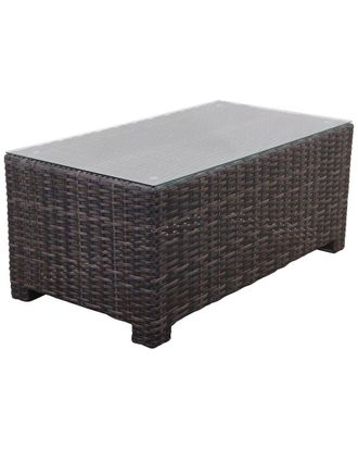 Courtyard Casual St Lucia 43In Rectangle Coffee Table