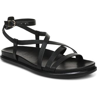 Naturalizer Fame Ankle Strap Sandal in Black at Nordstrom, Size 9.5