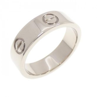 Cartier White Gold White Gold (18K) Band Ring (Pre-Owned)