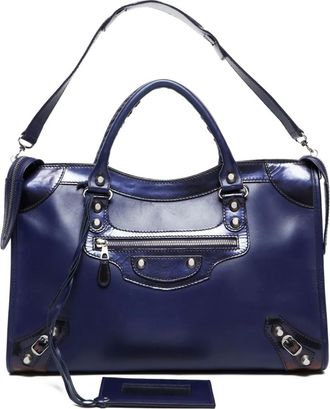 Balenciaga Borsa a mano City 2way 2010-2020 - Viola