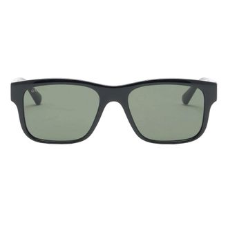 Gucci Rectangular Frame Sunglasses - male - Gucci - Sunglasses - Black - ONE SIZE - Accessories