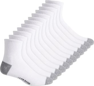 Club Room Mens Cotton Stretch Ankle Socks - 12 Pack