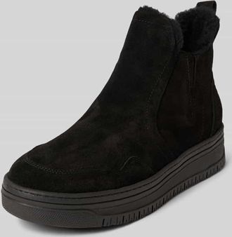 Tamaris Tamaris Chelsea Boots aus reinem Leder in Black, Größe 36