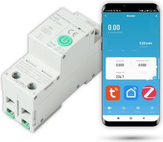 OEM Fusible De Medici&oacute;n De Energ&iacute;a Zigbee Tuya 1-63a