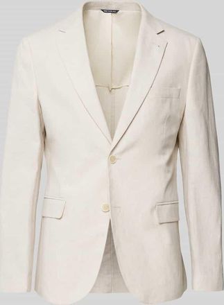 Mc Neal Sakko aus Leinen-Mix mit Pattentaschen in Beige, Gr&ouml;&szlig;e 102