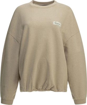 Jacquemus Le Sweatshirt Montaigne - - Sweatshirts & Hoodies - Donna - Beige - M