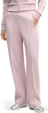 Puma T7 Always On Straight Leg Track Pants in Misty Pink at Nordstrom, Size X-Large