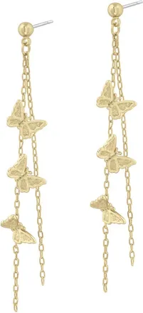 Electric Picks Womens Stella Earrings In Gold