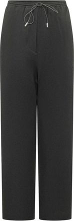 Lanvin Pantalones Anchos - Trousers - Mujer - Negro - L