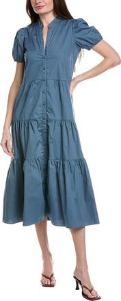 Sail to Sable Sail To Sable Button Front Midi Dress