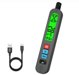OEM Detector De Gas Recargable, Detector De Fugas De Gas Natural Con Vibraci&oacute;n, Alarma Visual Y Sonora, Bol&iacute;grafo Detector Multig&aacute;s Para El Hogar, Butano,