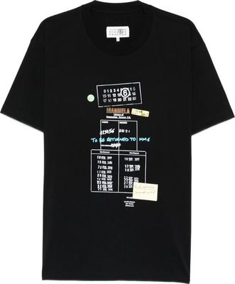 Maison Margiela Graphic Print T-shirt