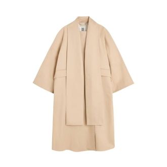 By Malene Birger Dames, Mantels, Beige, Maat: L Katoen