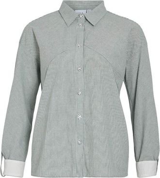 Vila Blouse met fijne strepen