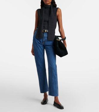 Slvrlake Denim London Slim Straight Jeans In Western Hero Blue