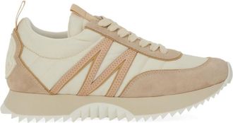Moncler Beige Logo Sneakers
