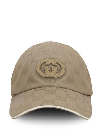 Gucci Honkbalpet met GG-patroon - Beige