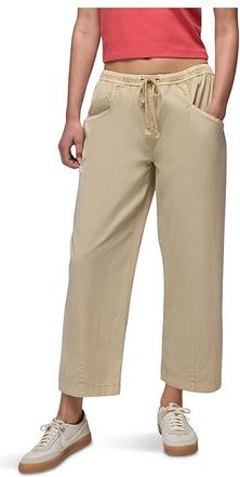 Prana Bondai E-waist Pants Womens Clothing Stone : LG (Womens 12-14) 25, Cotton/Spandex