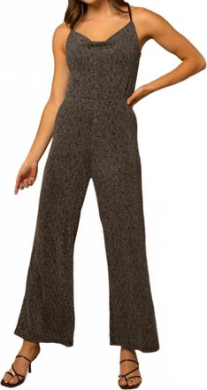 Gilli Alluring Jumpsuit In Black