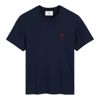 Ami T-Shirts, male, Blue, Size: XL Ami de Coeur T-shirt