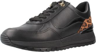 Geox Mujer, Zapatos, Negro, Talla: 39 EU