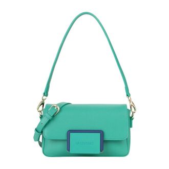 Mario Valentino Shoulder Bags, female, Green, Size: ONE SIZE Thetis Shoulder Bag
