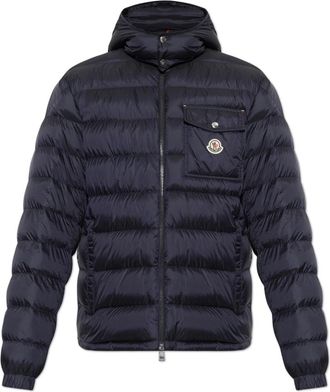 Moncler Verith Down Jacket - Heren - Gewatteerde jassen - Blauw - 3XL - Jassen
