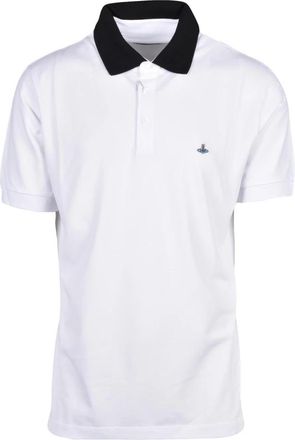 Vivienne Westwood Polo - Heren - Polos - Wit - M - Katoen - Tops