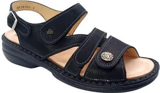 Finn Comfort Gomera Ankle Strap Slide Sandal in Black at Nordstrom, Size 40