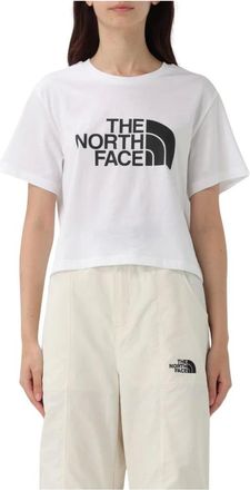 The North Face Tops, Dames, Wit, L, Klassieke Crew Neck Tee