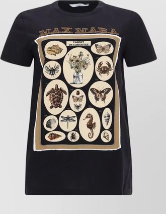 Max Mara printed cotton t-shirt