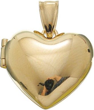 Italian Gold, Inc 14K 16Mm Puffed Heart Locket Pendant