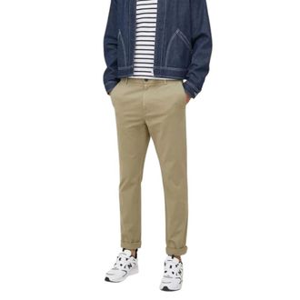 HUGO BOSS Broeken, Heren, Beige, 3Xl, Katoen, Boss - Broeken > Chino