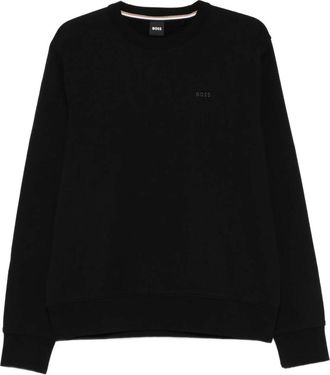 HUGO BOSS Hombre, Sudaderas, Negro, Talla: L