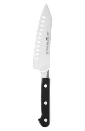 Zwilling Pro 5.5-Inch Hollow Edge Rocking Santoku Knife in Stainless Steel at Nordstrom