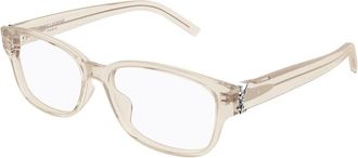 Saint Laurent Demo Rectangular Ladies Eyeglasses SL M159 004 52